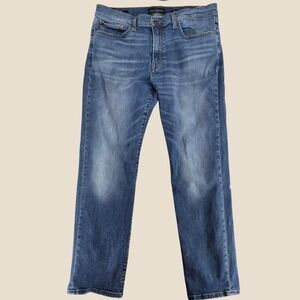 Lucky Brand 121 Slim Jean Mens 36x30 Medium Wash Blue Denim 7MP10073